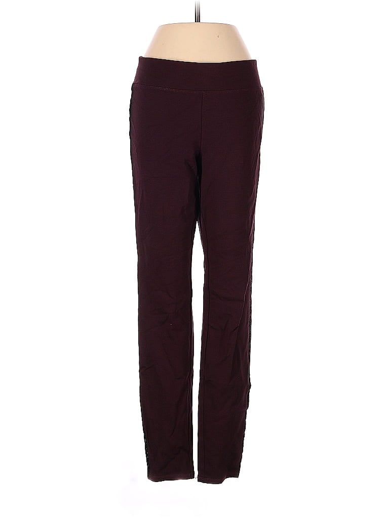Pre-owned Soho Jeans New York & Company Casual Pants In Burgundy