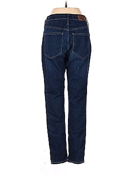 Madewell Curvy High-Rise Skinny Jeans in Sussex Wash: TENCEL&trade; Denim Edition (view 2)