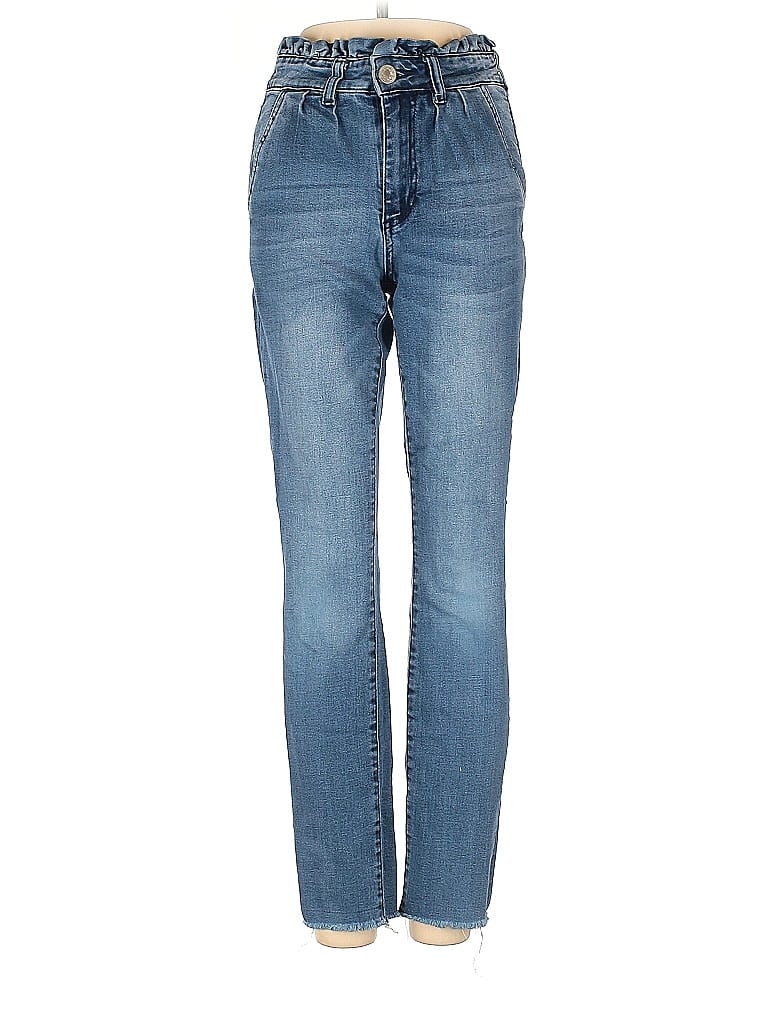 Pre-owned Ashley Mason Jeans In Blue