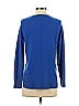J Brand 100% Cashmere Color Block Blue Cashmere Pullover Sweater Size S - photo 2