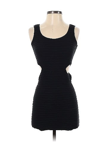 Bebe Black Cocktail Dress Size S Petite 79 off ThredUp