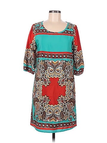 Peach Love Cream California Casual Dress (view 1)