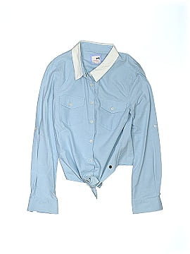 Tommy Girl Long Sleeve Button-Down Shirt (view 1)