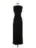Spense Solid Black Casual Dress Size M - photo 2