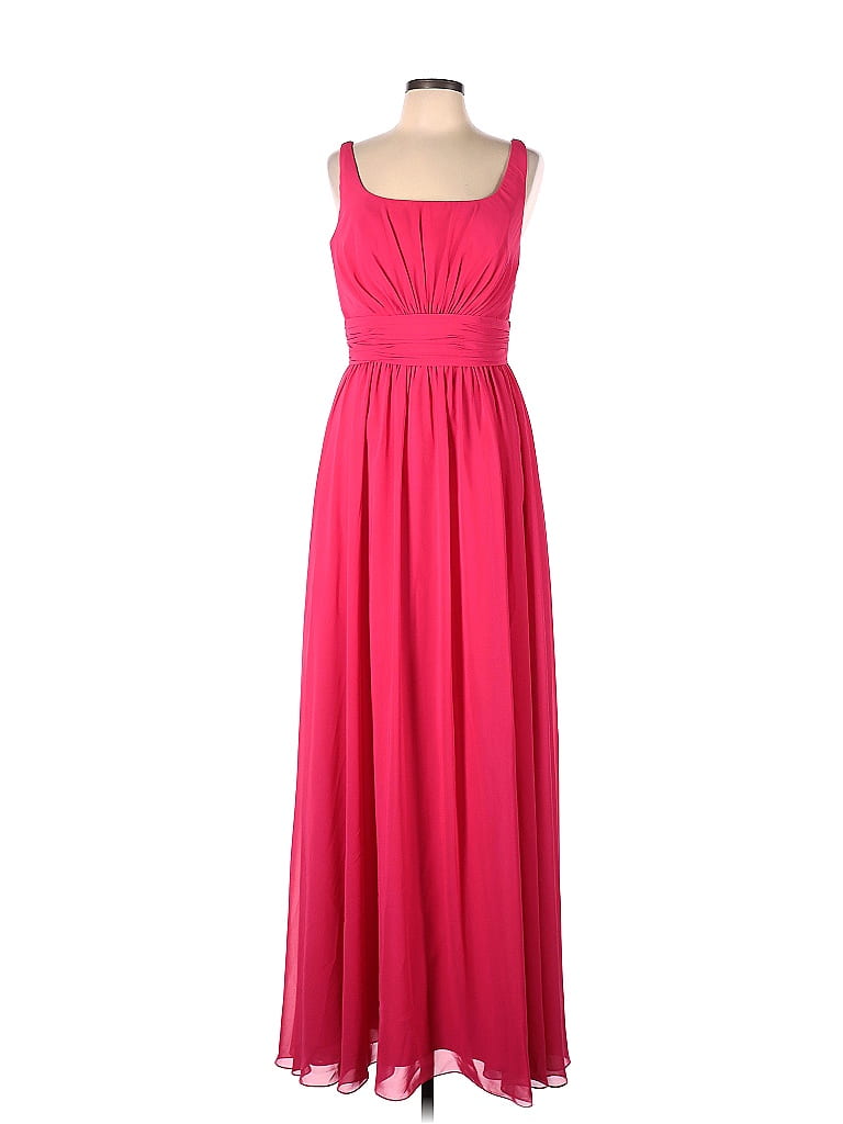 Allure Bridals Solid Pink Cocktail Dress Size 12 74 off thredUP