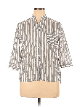 Unbranded Long Sleeve Button-Down Shirt (view 1)