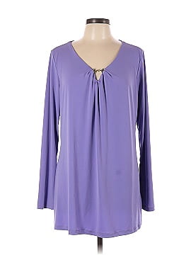 Perfect by Carson Kressley Long Sleeve Blouse (view 1)