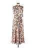 Tahari by ASL 100% Polyester Floral Pink Casual Dress Size 6 - photo 1