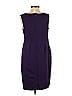 Liz Lange Maternity Solid Purple Casual Dress Size S (Maternity) - photo 2