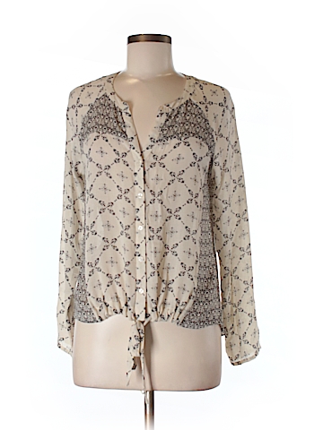 Lucky Brand Long Sleeve Blouse - front