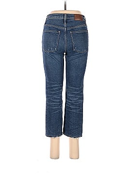 Madewell Mid-Rise Classic Straight Jeans in Carsondale Wash (view 2)