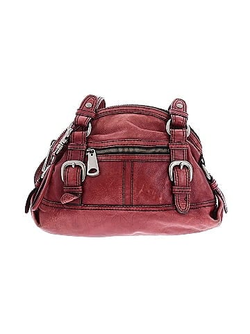 Fossil red leather hot sale shoulder bag