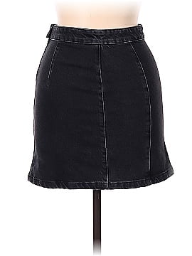 We the Free Denim Skirt (view 2)