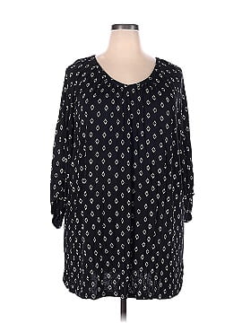 Old Navy Plus 3/4 Sleeve Blouse (view 1)