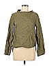 J.Crew 100% Cotton Green Long Sleeve Blouse Size 6 - photo 1