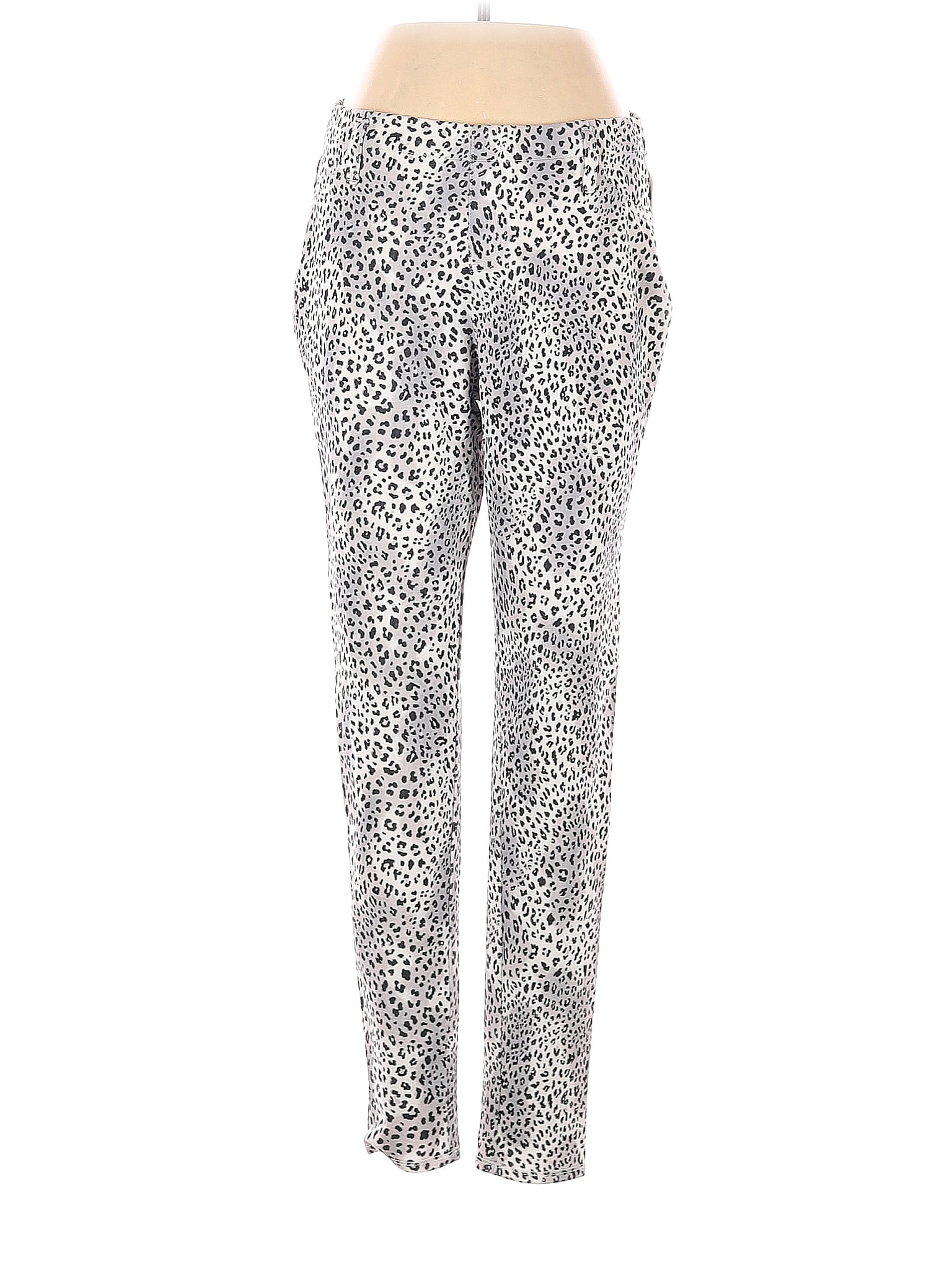 Faded Glory Silver Printed Jeggings Size M - $12 - From Valerie