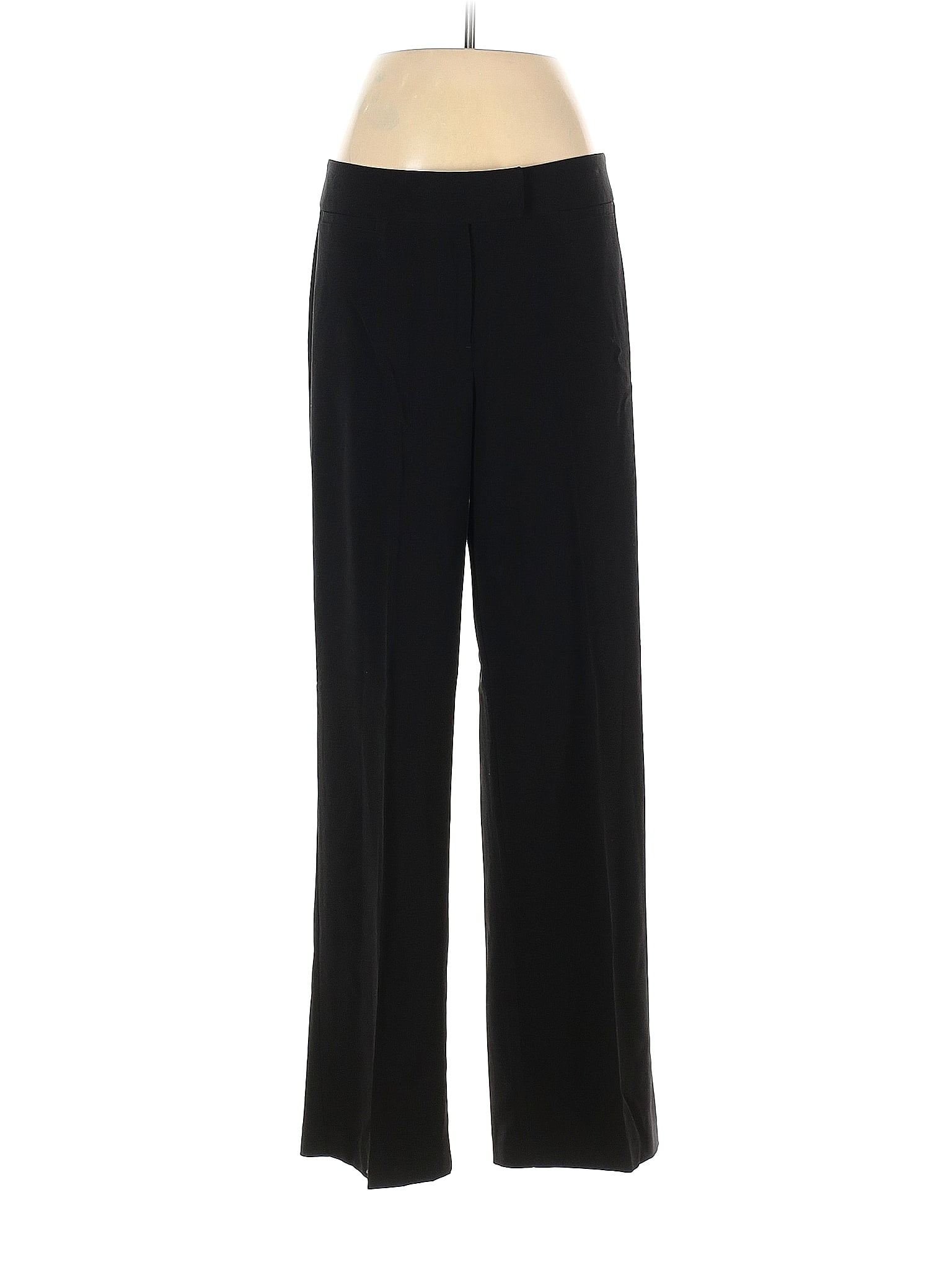 Chico's Solid Black Dress Pants Size Med (1) - 84% off | ThredUp