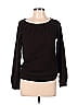 AK Anne Klein 100% Cashmere Color Block Polka Dots Brown Cashmere Pullover Sweater Size M - photo 1