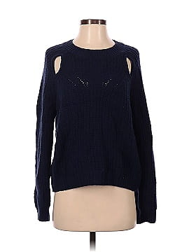 Sea Bleu Cashmere Pullover Sweater (view 1)