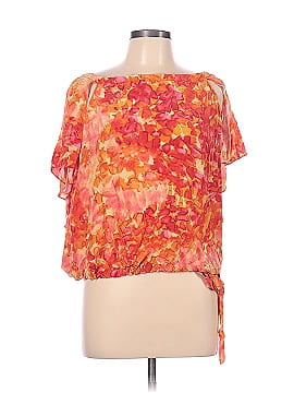 Tracy Reese Short Sleeve Silk Top (view 1)