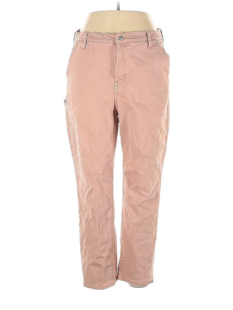 Old Navy Solid Pink Jeans Size 16 54 off thredUP