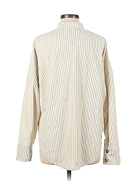 Unbranded Long Sleeve Button-Down Shirt (view 2)