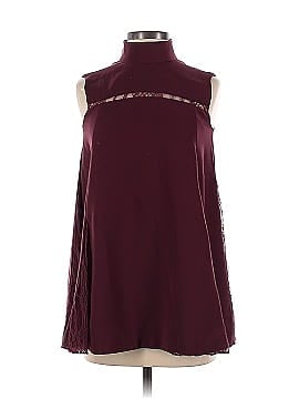 ADEAM Burgundy Lace Godet Top (view 1)