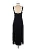 Cinq à Sept 100% Cupro Solid Black Alexa Midi Dress Size 4 - photo 2