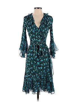 Diane von Furstenberg Carli Ruffled Wrap Dress (view 1)