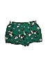 Apt. 9 100% Rayon Tortoise Floral Motif Floral Hearts Tropical Green Shorts Size M - photo 2