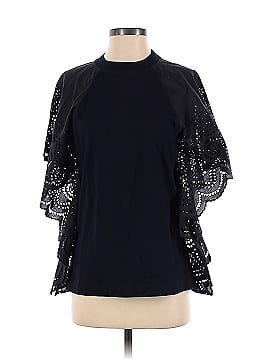 Cedric Charlier Multi Eyelet Top (view 1)