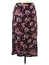Terra & Sky Paisley Blue Burgundy Casual Skirt Size 0X (Plus) - photo 2