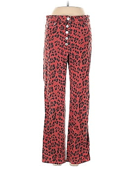 Miaou Red Leopard Junior Jeans (view 1)