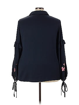 Lost Ink Embroidered Sleeve Shirt (view 2)