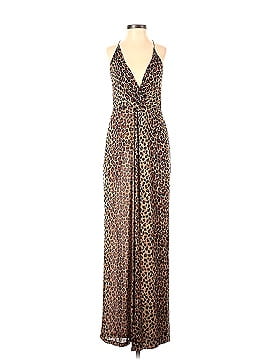 Jonathan Simkhai Leopard Print Tie Back Jumpsuit (view 1)