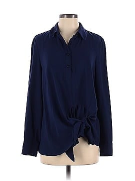 Thakoon Collective Long Sleeve Tie Front Shirt (view 1)