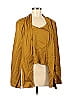 Khaite Solid Yellow Long Sleeve Blouse Size M - photo 1