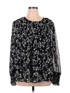 Terra & Sky Long Sleeve Blouse (view 1)