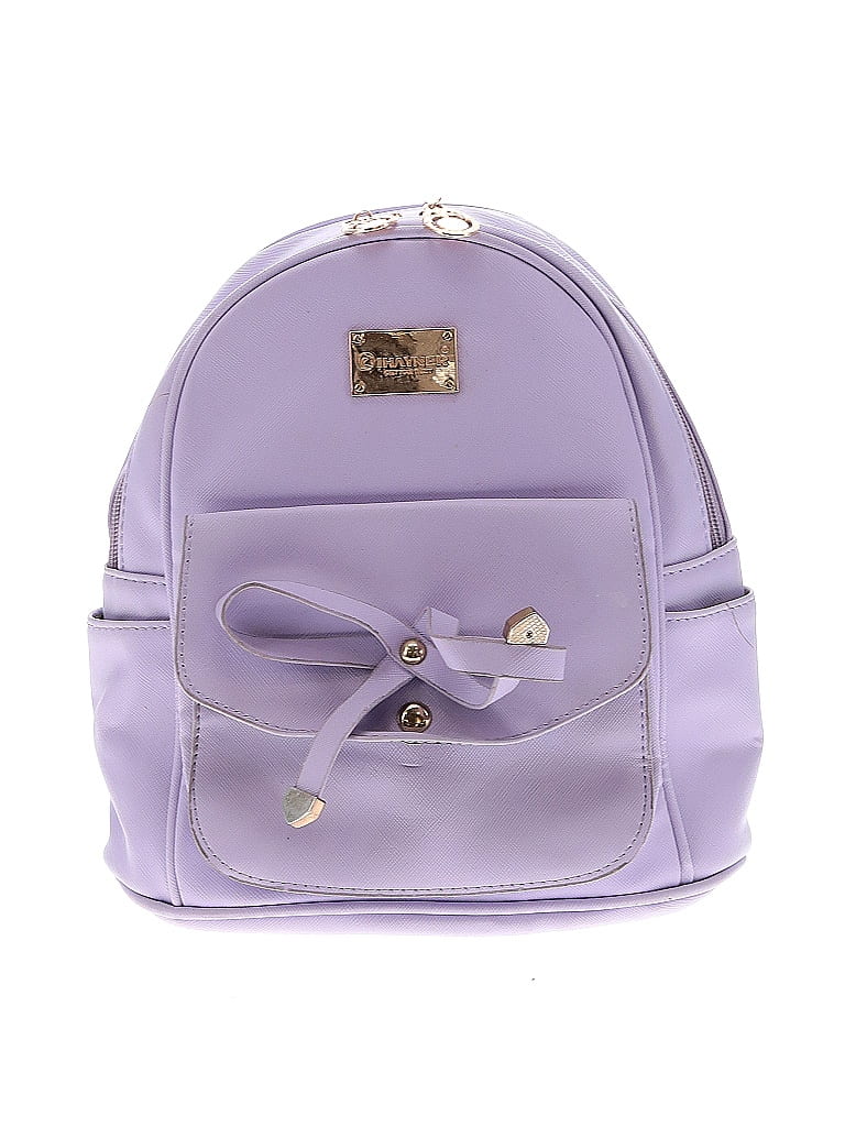 Assorted Brands Solid Lavender Purple Backpack One Size - photo 1
