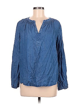 Ann Taylor LOFT Outlet Long Sleeve Blouse (view 1)