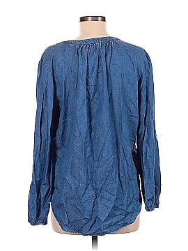 Ann Taylor LOFT Outlet Long Sleeve Blouse (view 2)