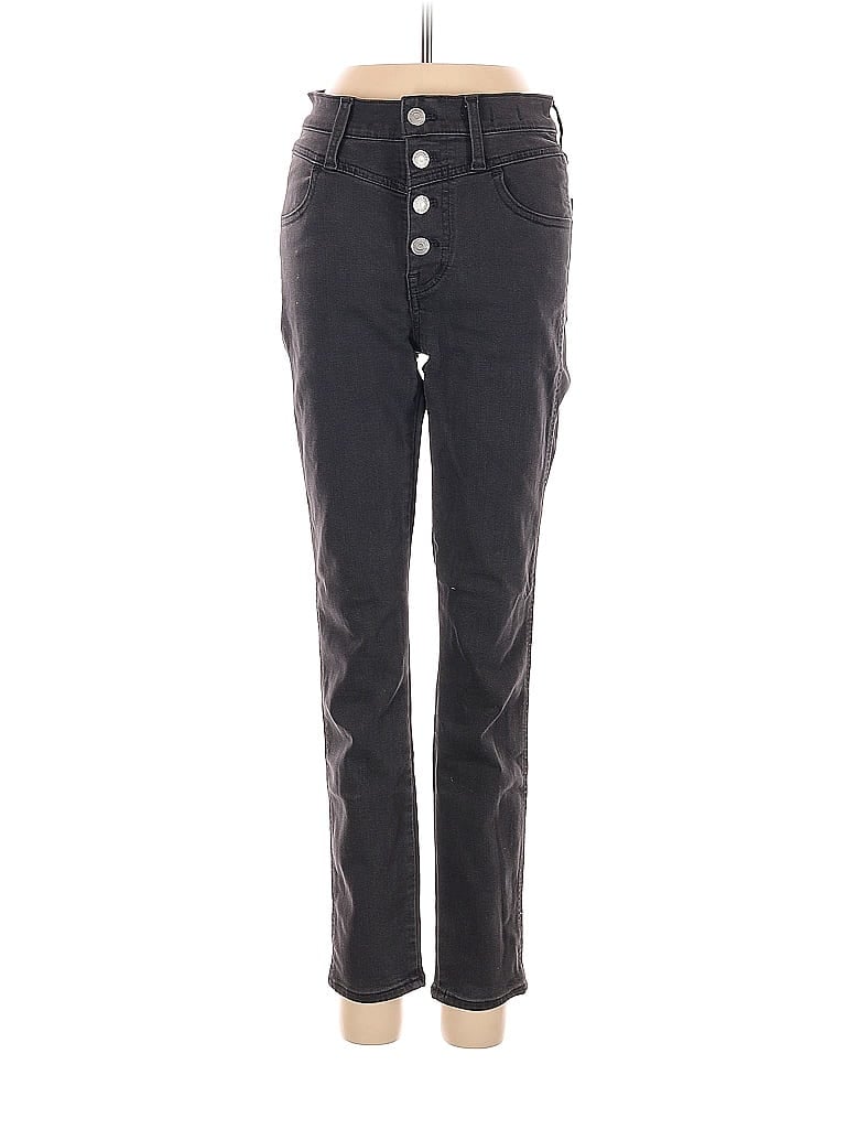 Pre-owned Madewell Casual Pants In Black