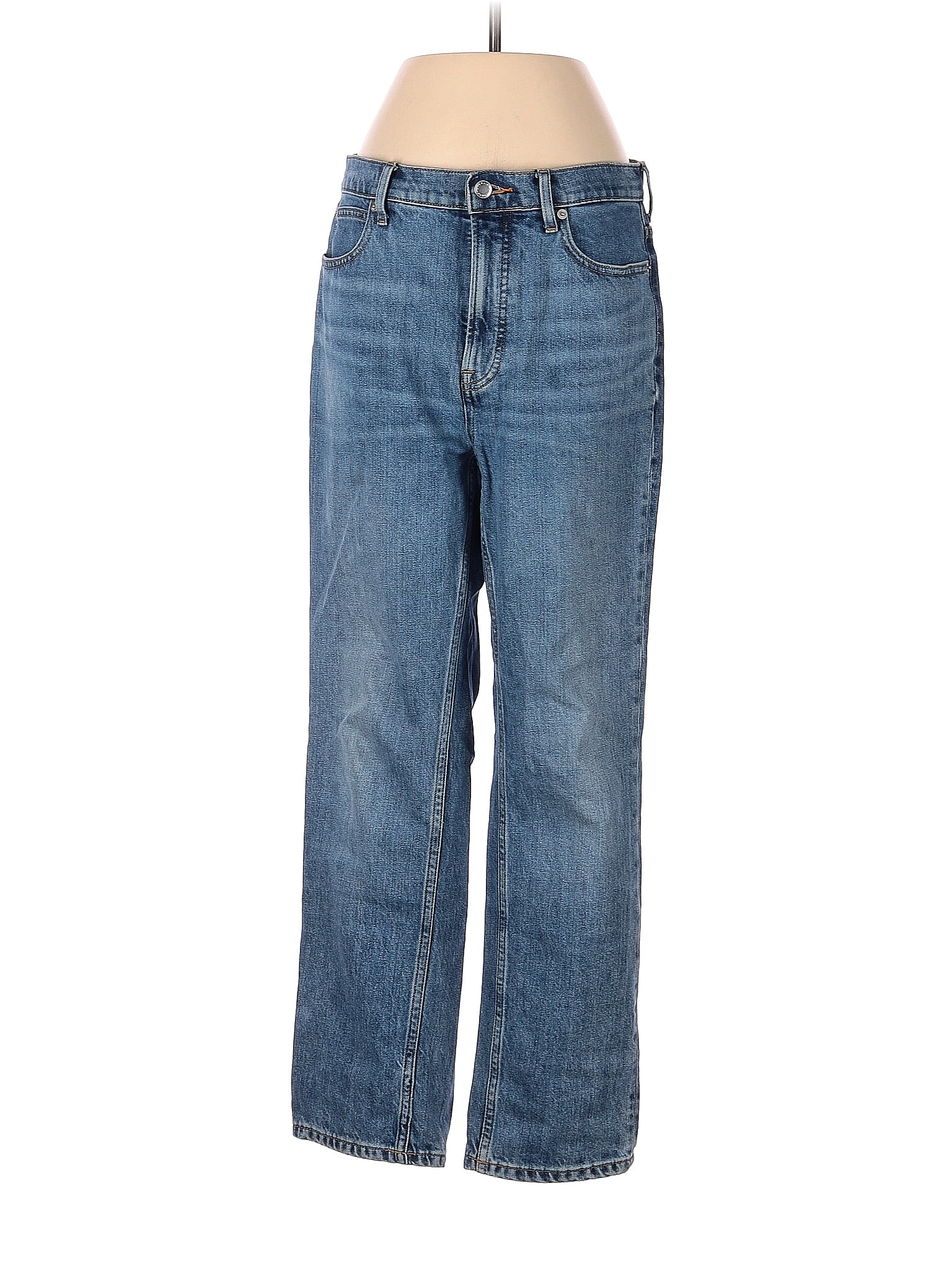 Everlane Solid Blue Jeans 27 Waist - 59% off | thredUP