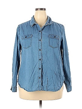 Old Navy Long Sleeve Button-Down Shirt (view 1)