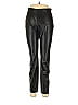 Cupcakes & Cashmere 100% Polyurethane Solid Black Faux Leather Pants Size 6 - photo 1
