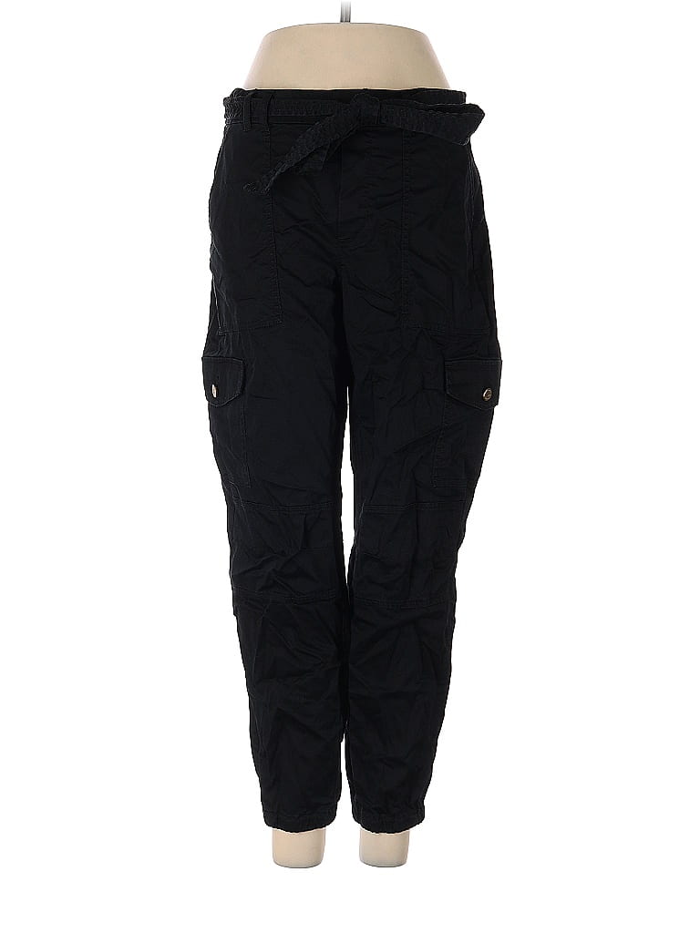 White House Black Market Solid Black Blue Cargo Pants Size 6 - 71% off ...