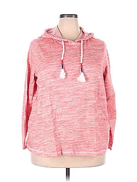 Woman Within Pullover Hoodie (view 1)