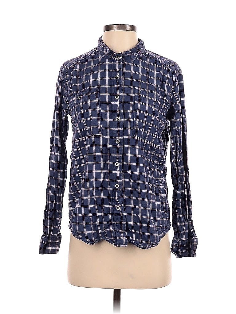 Click to view more detailed imagery on our partner's website Pre-owned Pacsun Long Sleeve Button Down Shirt In Blue