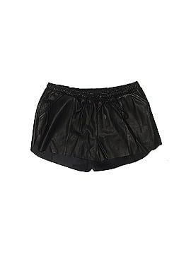 David Lerner Faux Leather Shorts (view 1)