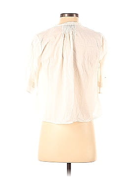 Madewell x Warm Short Sleeve Blouse (view 2)